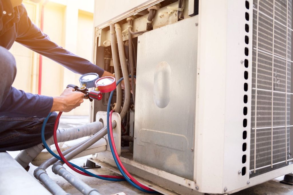 ac gas refilling service image